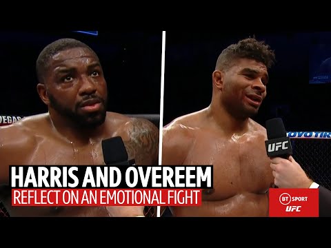 Emotional Walt Harris on returning to UFC after the loss of his stepdaughter