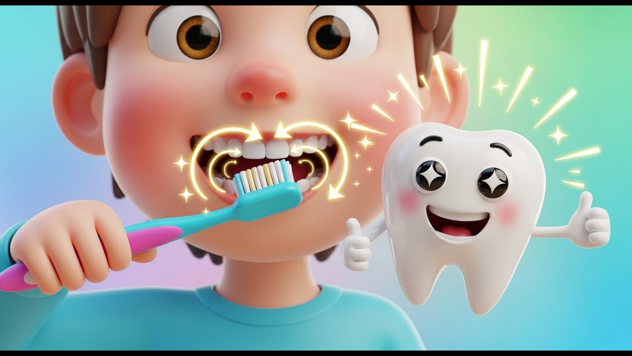 Healthy Habits Brush & Floss Song for Kids | Fun Nursery Rhymes & Baby Songs 🪥🦷🎶