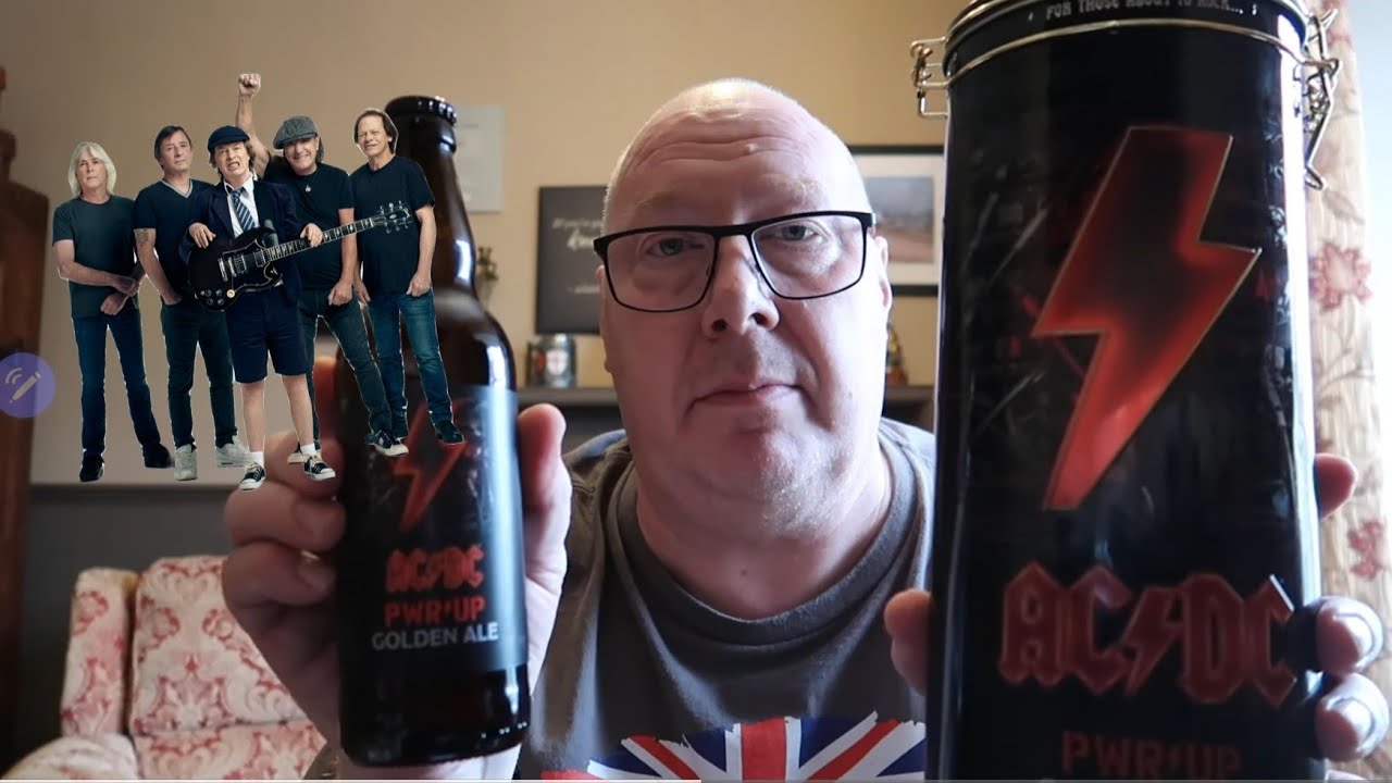 AC/DC Power Up Golden Ale Gift Set Beer. - YouTube