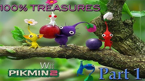Wii Pikmin 2 100% Treasures - Part 1