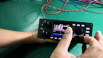 The brand new G90 HF SDR transceiver from Xiegu Tech in China