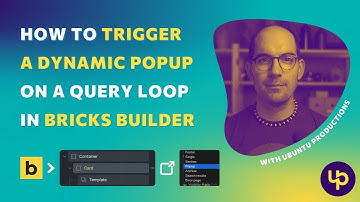 [ Tutorial @ Bricks Builder ] Trigger a dynamic popup on a query loop with Bricks Builder 🤘🏽