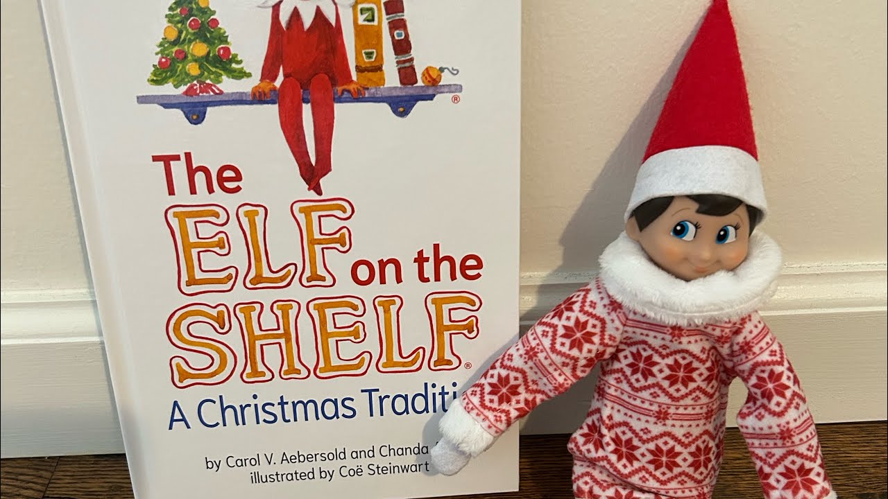 Read aloud The Elf on the Shelf a Christmas tradition book !🎅🏻🎄❄️📚￼