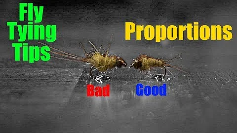 Fly Tying Tips - Fly Proportions 2