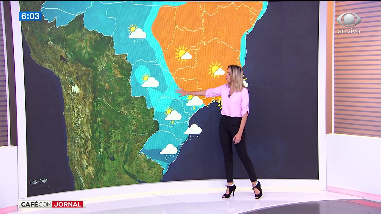 Previsão do tempo: 14/10/19 cafe com jornal acabou