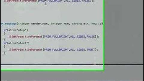 Part 2 Scripting a Light Switch in Second Life MyRemix