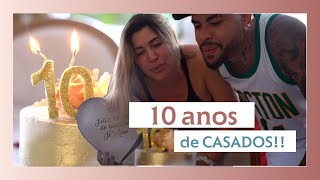 FIZEMOS 10 ANOS DE CASADOS!!! | DANI SOUZA