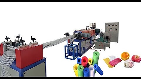 epe foam fruit net  machine