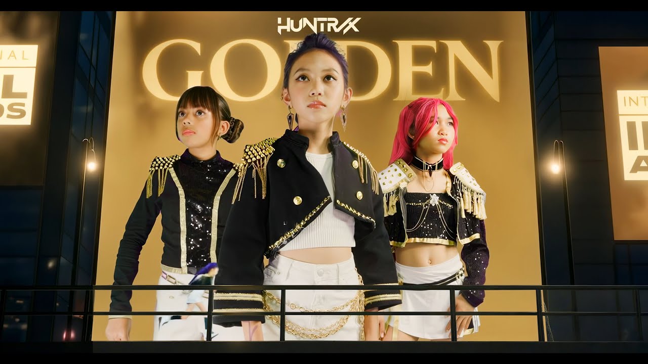 “Golden” Huntrix | Live Action Music Video | KPop Demon Hunters | Song Cover | Sony Animation | IRL