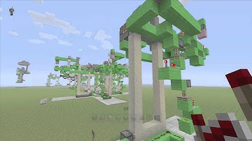 Minecraft Xbox 360 V4 Automatic Looping Tree Eater Tutorial