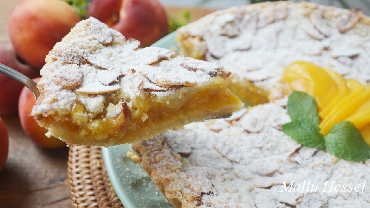 Receita de Torta de pêssego em calda - Mallu Hessel