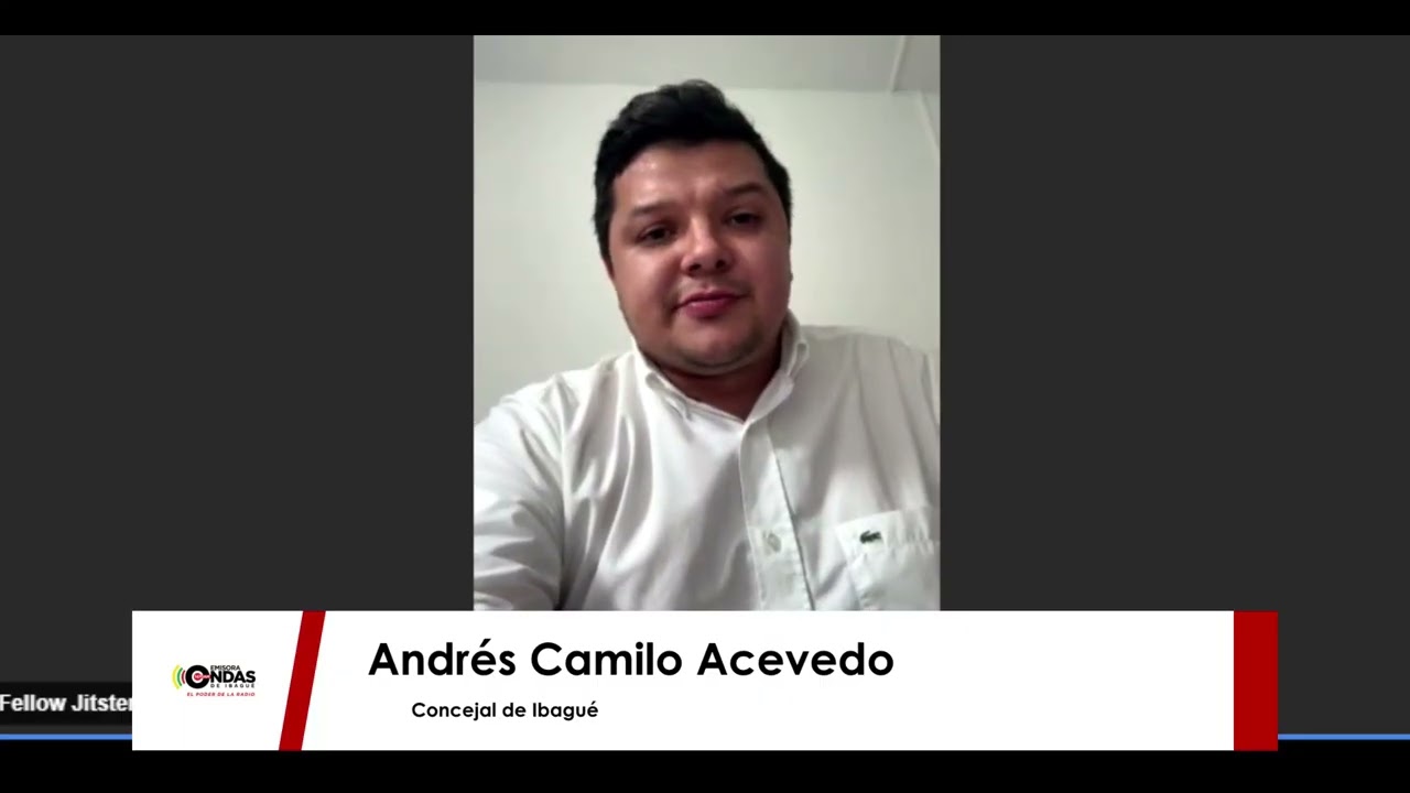 Concejal Camilo Acevedo anuncia citación a debate de control político,  catastral en Ibagué