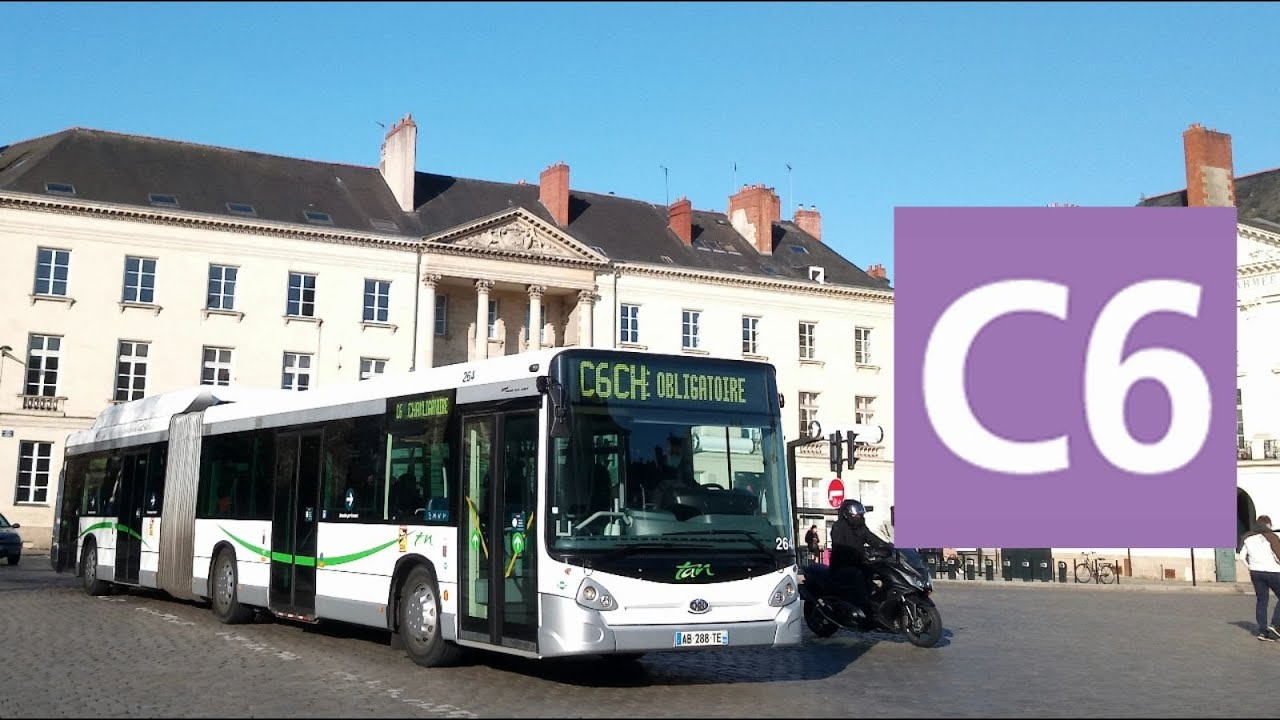 Heuliez GX 427 GNV N°264 - Ligne C6 entre Belges Montbazon et St-Nicolas - Réseau TAN - Nantes