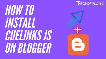 Installing the Cuelinks Java Script on Blogger