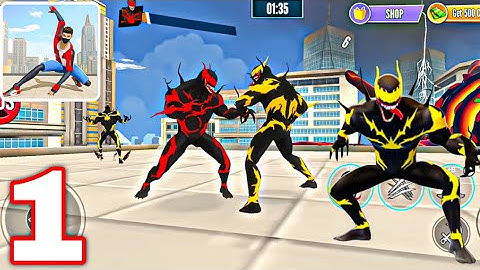 Spider Action Fighting Game Gameplay Walkthrough Part 1 (Android & Ios)