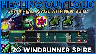 Pugging +20 Windrunner Spire as Restoration Shaman [LFG Live Commentary]