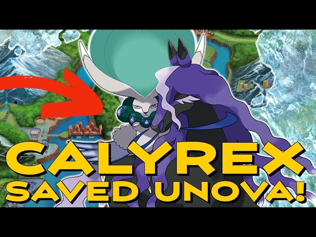 Nintendo - Você descobrirá Calyrex, um novo Pokémon