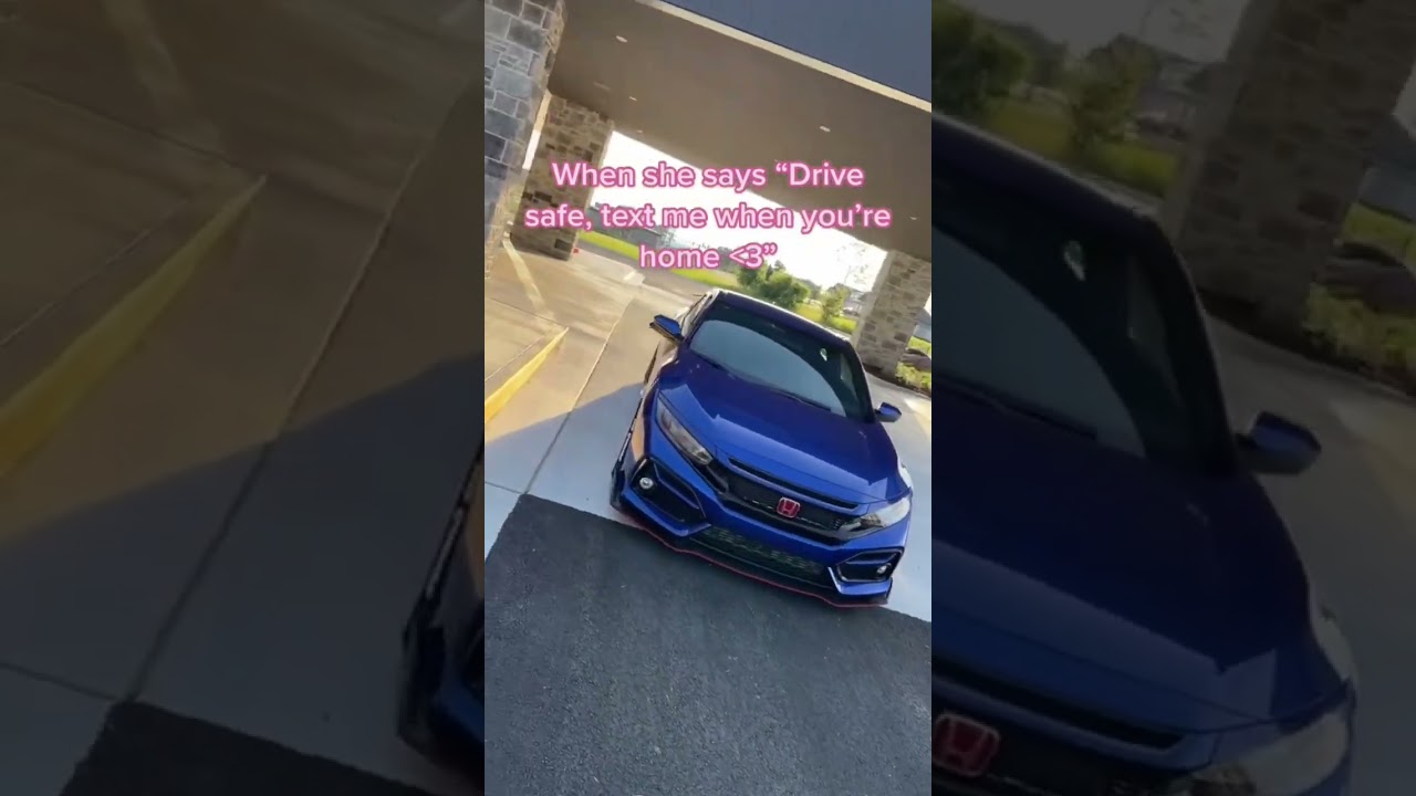 When she says “drive home safe”