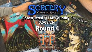 Sorcery Contested Realm Tournament | 02/08/26 | FAB Foundry | Round 4 | Necromancer vs AoE