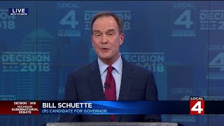 Michigan Governor's Debate: Bill Schuette's closing statement