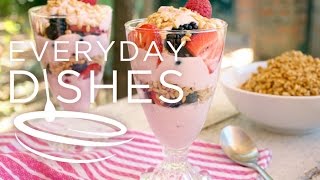 Einkorn Wheat Berry Yogurt Parfait Einkorn Wheat Berry Yogurt Parfait
