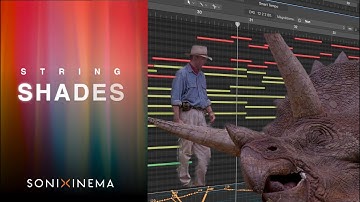 STRING SHADES by SONIXINEMA│My Friend, The Brachiosaurus MOCKUP