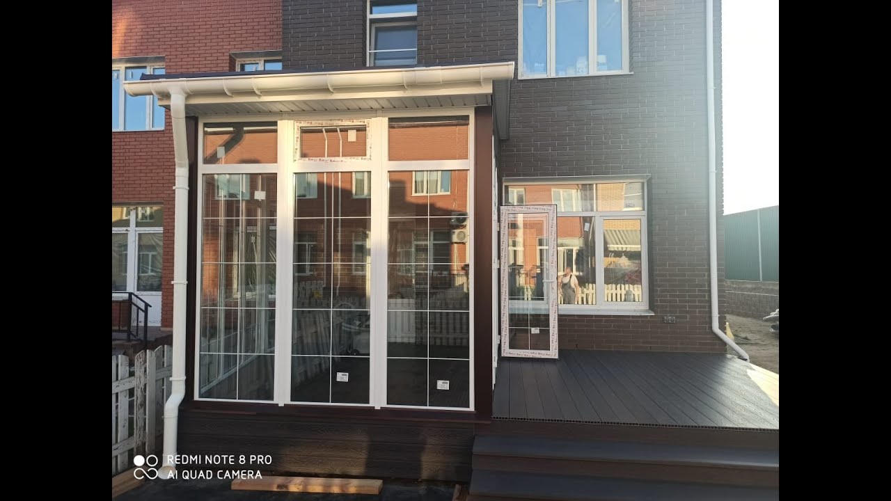 Дом под ключ в Армавира веранда