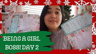 Being A Girlboss & Christmas Cards | VLOGMAS DAY 2