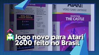 Escape from the Castle é o mais novo jogo para Atari 2600, feito por um brasileiro