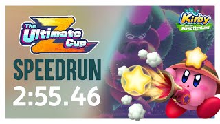 The Ultimate Cup Z Speedrun In Under 3 Minutes! - Kirby and the Forgotten Land