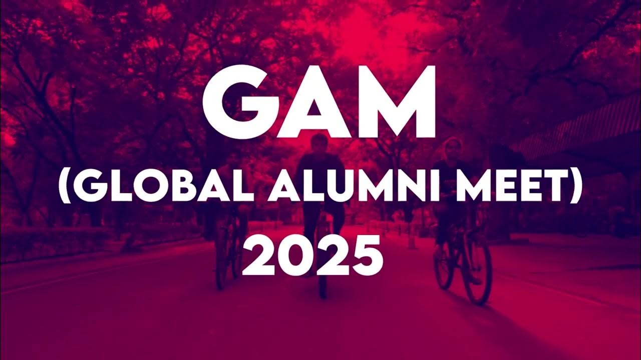 NIT Trichy Global Alumni Meet [GAM] 2025 Teaser YouTube