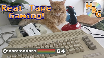 Testing, loading and playing C64 tapes