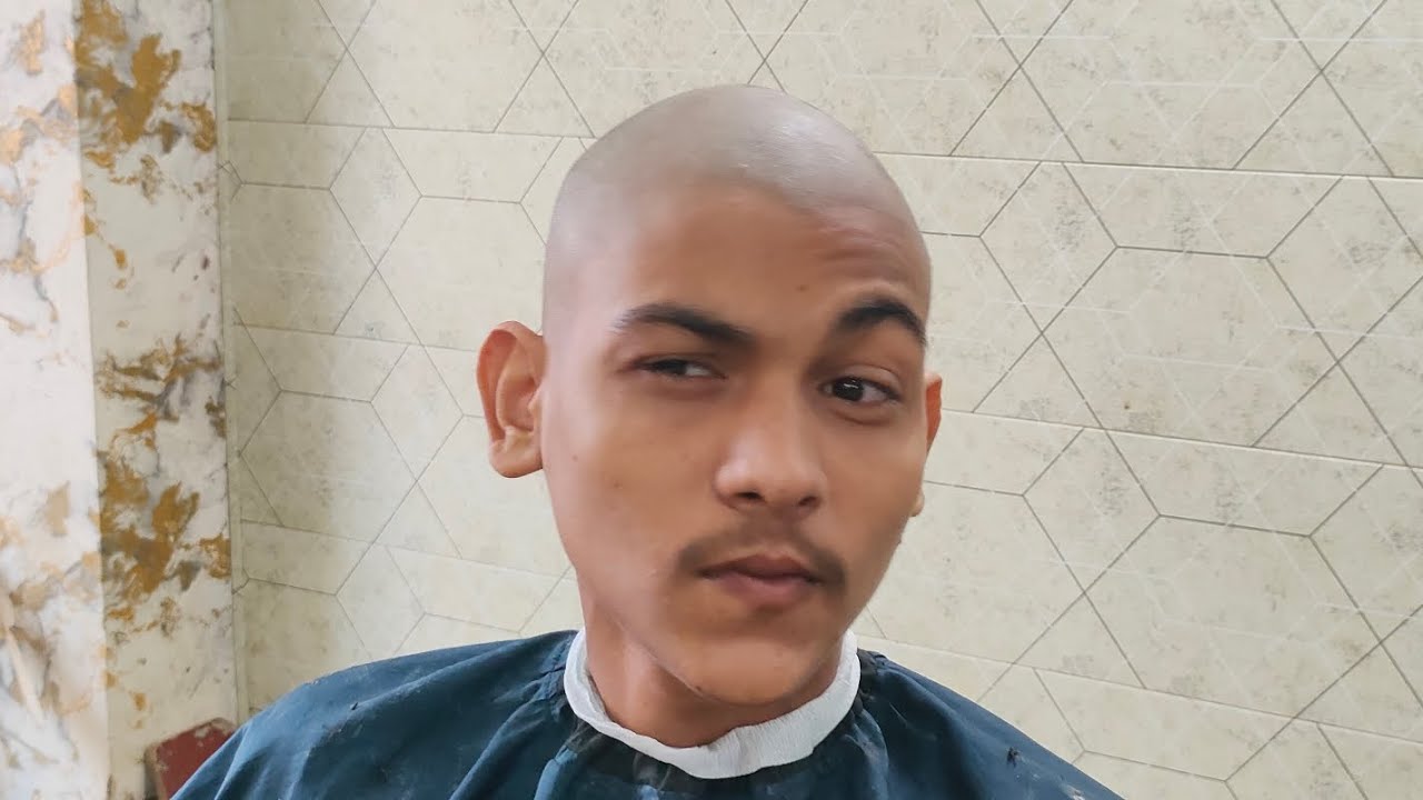 Most attractive dandruff HeadShave video,headshave,full clean Headshave, Dandruff Removal Haed Shave