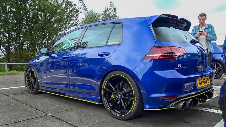480HP VW GOLF 7R! LOUD Revs, POPS and BANGS, Launch Control!!