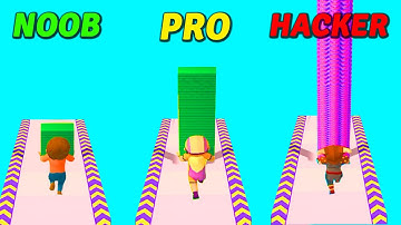 NOOB vs PRO vs HACKER -Shortcut run