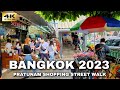 Bangkok Pratunam Shopping Street Walk 🇹🇭 Thailand 4K