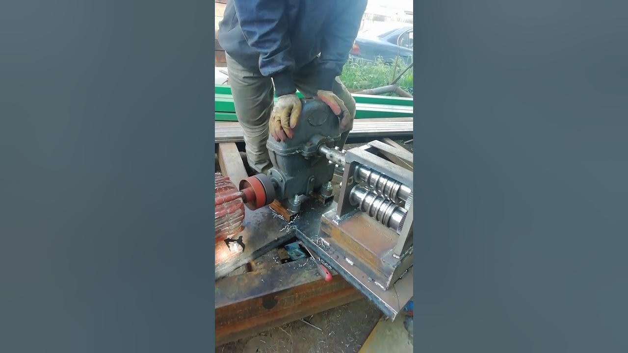 Блок усиления профильной трубы от 10 до 40 профиль - YouTube