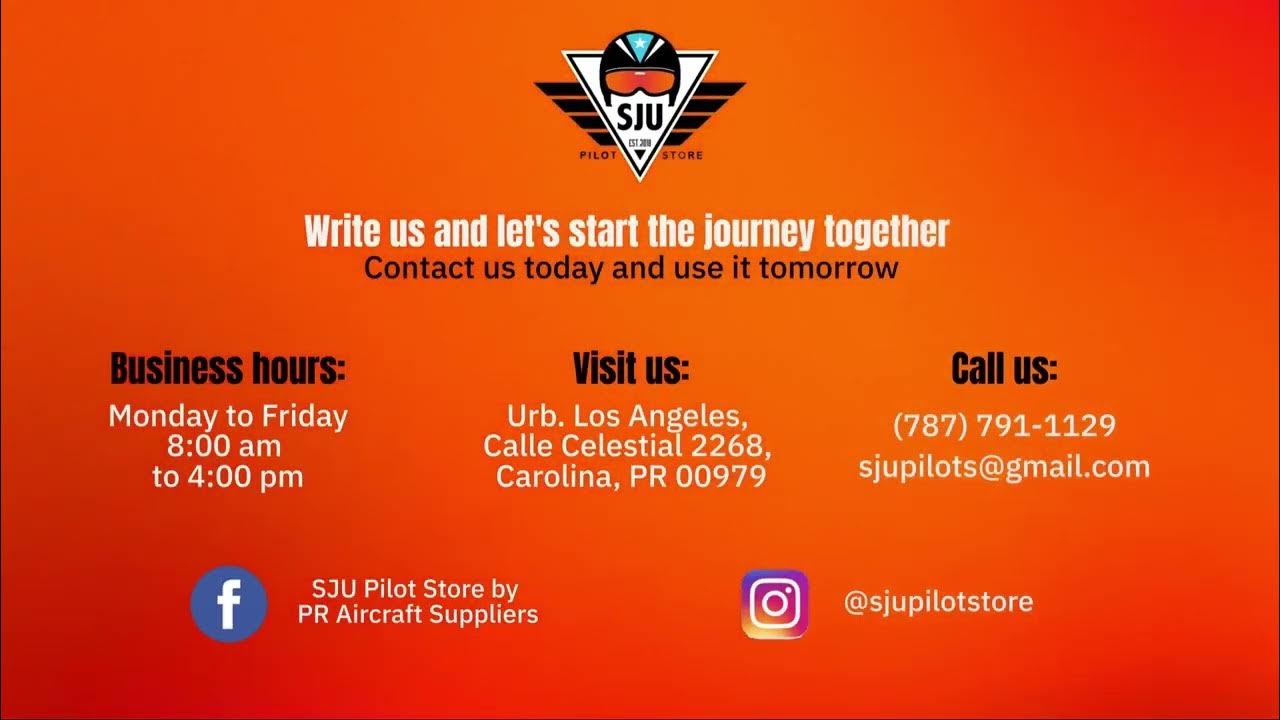 SJU Pilot Store By Puerto Rico Aircraft Suppliers YouTube