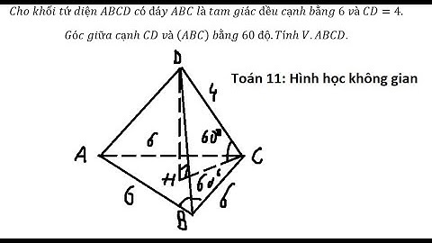 Khối tứ diện có bao nhiêu cạnh năm 2024