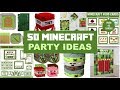 50 Minecraft Party Ideas and Supplies!