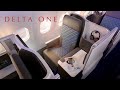 Delta airlines business class  a330900neo amsterdam to salt lake city luxury suite