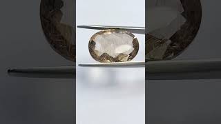 Quartz with Inclusion - Quartzo com Inclusão • 23.20 ct • 22 x 16 mm #gemstone #gemsnjewellery