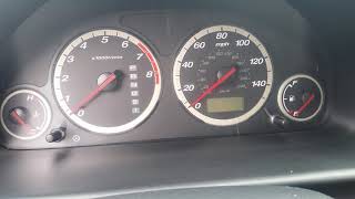 2006 Honda CRV maintenance required light reset