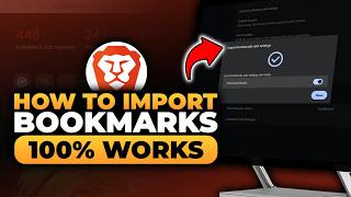 How To Import Bookmarks in Brave Browser (𝟮𝟬𝟮𝟲) | 100% WORKS | NO Yapping, To The Point & EASY
