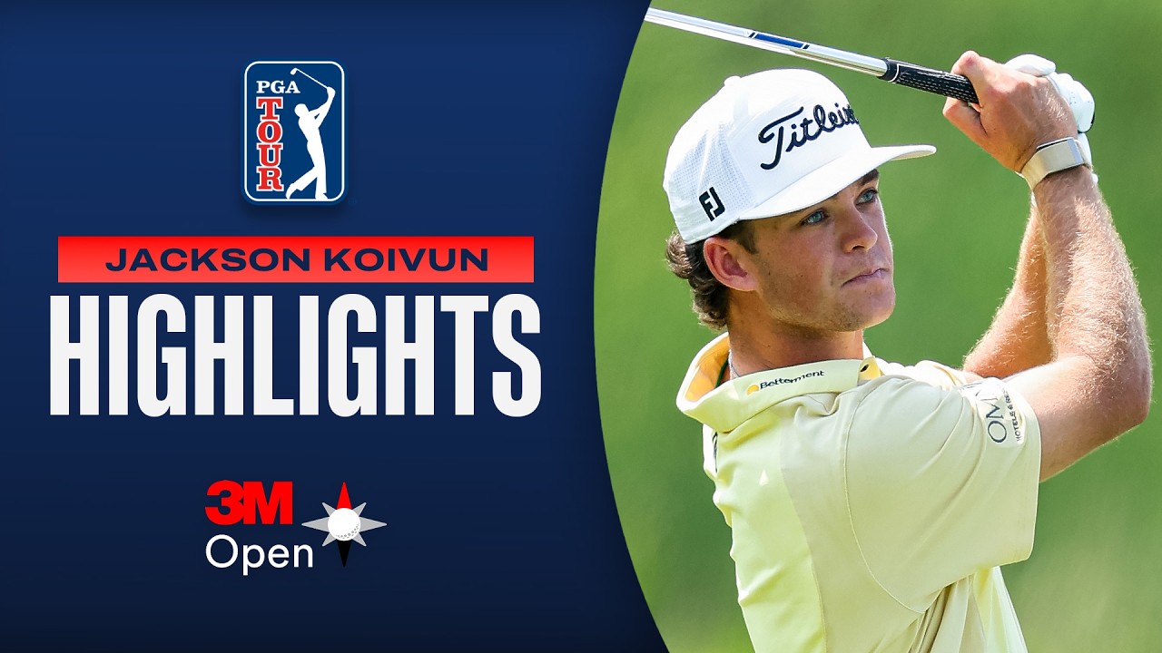 21-year-old Jackson Koivun shoots 10-under 61! | Round 3 | 3M Open | 2026