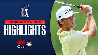 21-year-old Jackson Koivun shoots 10-under 61! | Round 3 | 3M Open | 2026