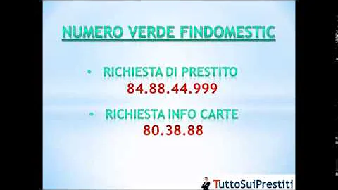 Come parlare con un operatore Findomestic?