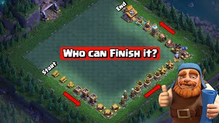 Builder Base Max Longest Defense Formation Challenge! - Clash of Clans