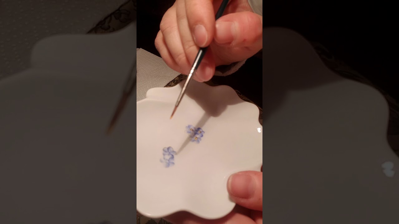 Lezione di pittura su ceramica n. 2