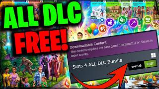 How to get Sims 4 Packs for FREE 🔥 Sims 4 ALL DLC FREE 2026 ✅ Tutorial screenshot 5